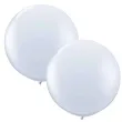 balon classic round transparentne qualatex 36 2 szt