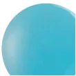 balon classic round turkusowo zielony qualatex 36 2 szt
