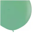 balon classic round zielony qualatex 36 2 szt