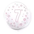 balon cyfra 7 rozowa transparentny tuban 18 orb