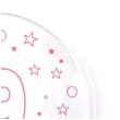balon cyfra 9 rozowa transparentny tuban 18 orb