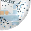 balon foliowy 1 mam roczek bialo niebieski premioloon 17 rnd