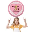 balon foliowy 1 urodziny rozowy godan 18 rnd