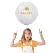 balon foliowy 100 lat zlote przezroczysty tuban 18 orb