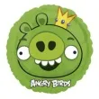balon foliowy 18 angry birds zielony