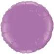 balon foliowy 18 okragly lawendowy