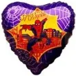 balon foliowy 18 spiderman serce