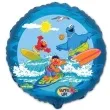 balon foliowy 18 ulica sezamkowa surferzy