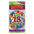 balon foliowy 18 urodziny baloniki unique 18 rnd