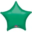 balon foliowy 19 gwiazdka zielona