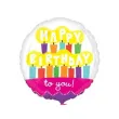 balon foliowy 21 cir happy birthday 1szt