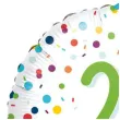balon foliowy 21 urodziny happy birthday konfetti amscan 16 rnd