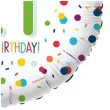 balon foliowy 21 urodziny happy birthday konfetti amscan 16 rnd