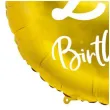 balon foliowy 21st birthday zloty partydeco 18 rnd