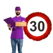 balon foliowy 30 urodziny traffic birthday 18 rnd
