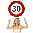 balon foliowy 30 urodziny traffic birthday 18 rnd