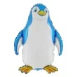 balon foliowy 36 pingwin niebieski