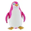 balon foliowy 36 pingwin rozowy