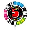 balon foliowy 5 urodziny grabo 21 rnd