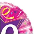 balon foliowy 50 urodziny rozowy qualatex 18 rnd