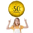 balon foliowy 50 urodziny zloty 18 rnd
