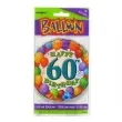 balon foliowy 60 urodziny baloniki unique 18 rnd