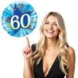 balon foliowy 60 urodziny niebieski qualatex 18 rnd