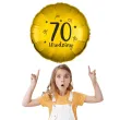 balon foliowy 70 urodziny zloty 18 rnd