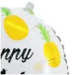 balon foliowy ananasowe happy birthday zolty 18 rnd