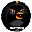 balon foliowy angry birds black bomb amscan 9 rnd