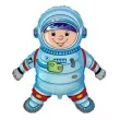 balon foliowy astronauta blekitny flexmetal 14 shp
