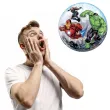 balon foliowy avengers qualatex bubbles 22 orb