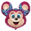 balon foliowy babsy mouse rozowy flexmetal 30 shp