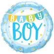 balon foliowy baby boy qualatex 18 rnd