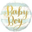 balon foliowy baby boy qualatex 18 rnd