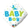 balon foliowy baby boy qualatex 18 sqr