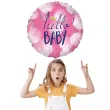 balon foliowy baby girl flexmetal 18 rnd