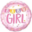 balon foliowy baby girl qualatex 18 rnd