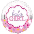 balon foliowy baby girl rozowy amscan 17 rnd