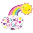 balon foliowy baby girl sloneczko amscan 30 shp