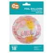 balon foliowy baby girl zyrafa godan 18 rnd