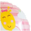 balon foliowy baby girl zyrafa godan 18 rnd