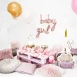 balon foliowy baby rozowy zloty partydeco 30 shp