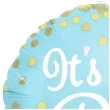 balon foliowy baby shower its a boy blekitny partypal 18 rnd