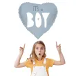 balon foliowy baby shower its a boy szary folat 18 hrt