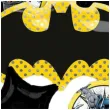 balon foliowy batman bukiet amscan zestaw