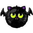 balon foliowy batman kot czarny amscan 20 shp