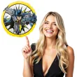 balon foliowy batman zolty amscan 18 rnd