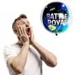 balon foliowy battle royal amscan 15 rnd