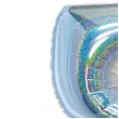 balon foliowy beauty and charm cyfra 5 srebrny holograficzny godan 30 dgt